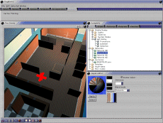This shows the level editor for simple tile based games that I've created inside ClayWorks; it's fairly specific to one task at the moment but I'll be using the ideas to do a handy texture painting tool.